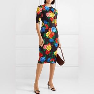 Alice & Olivia Delors Fitted Floral Dress!